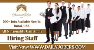 Paramount Hotel Dubai Careers
