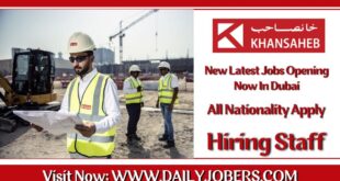 Khansaheb Careers 
