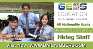 Gems Education Careers