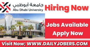 Abu Dhabi University Jobs