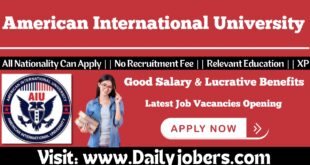 American International University Careers