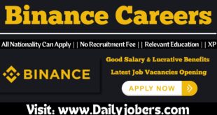 Binance Jobs Dubai