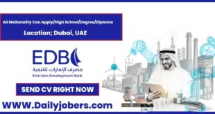 Emirates Development Bank Careers