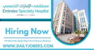 Emirates Speciality Hospital Careers