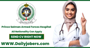 Prince Salman Armed Forces Hospital Careers