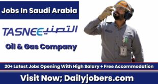 Tasnee Saudi Arabia Careers