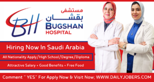 Bugshan Hospital Careers