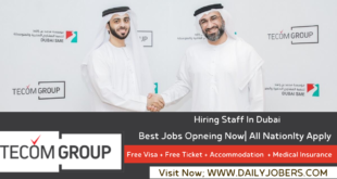 TECOM Group Dubai Jobs