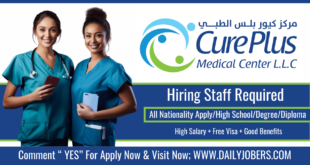 Cure Plus Medical Center Jobs