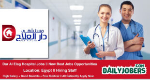 Dar Al Elag Hospital Jobs