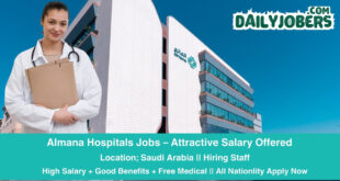 Almana Hospitals Jobs