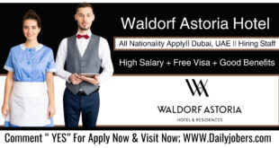 Waldorf Astoria Hotel Careers