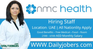 NMC Healthcare Vacancies