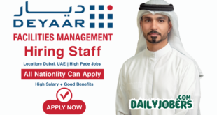 Deyaar Facilities Management Careers