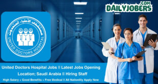 United Doctors Hospital Jobs