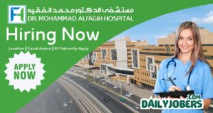 Dr Mohammad Alfagih Hospital Jobs