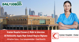 Iranian Hospital Careers