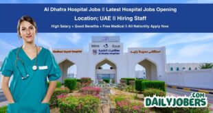 Al Dhafra Hospital Jobs