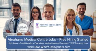 Abrahams Medical Centre Jobs